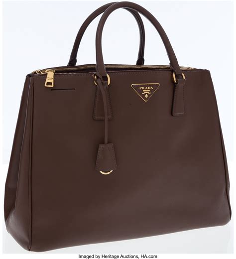 prada saffiano lux double zipper